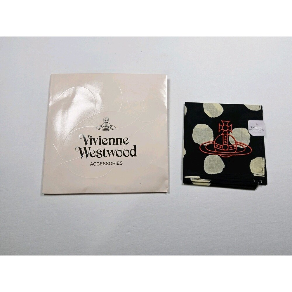 Vivienne Westwood Handkerchief Neckerchief Bandana Scarf Pocket Square Japan
